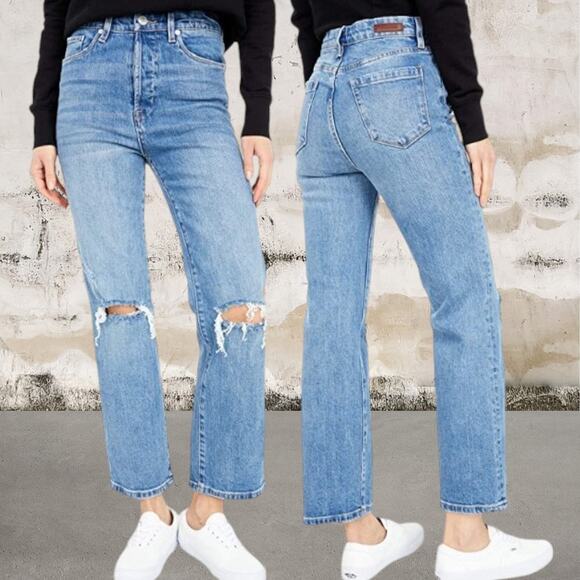 Blank NYC Denim - Blank NYC NWT The Baxter Rib Cage Straight Leg Jeans-Size 25